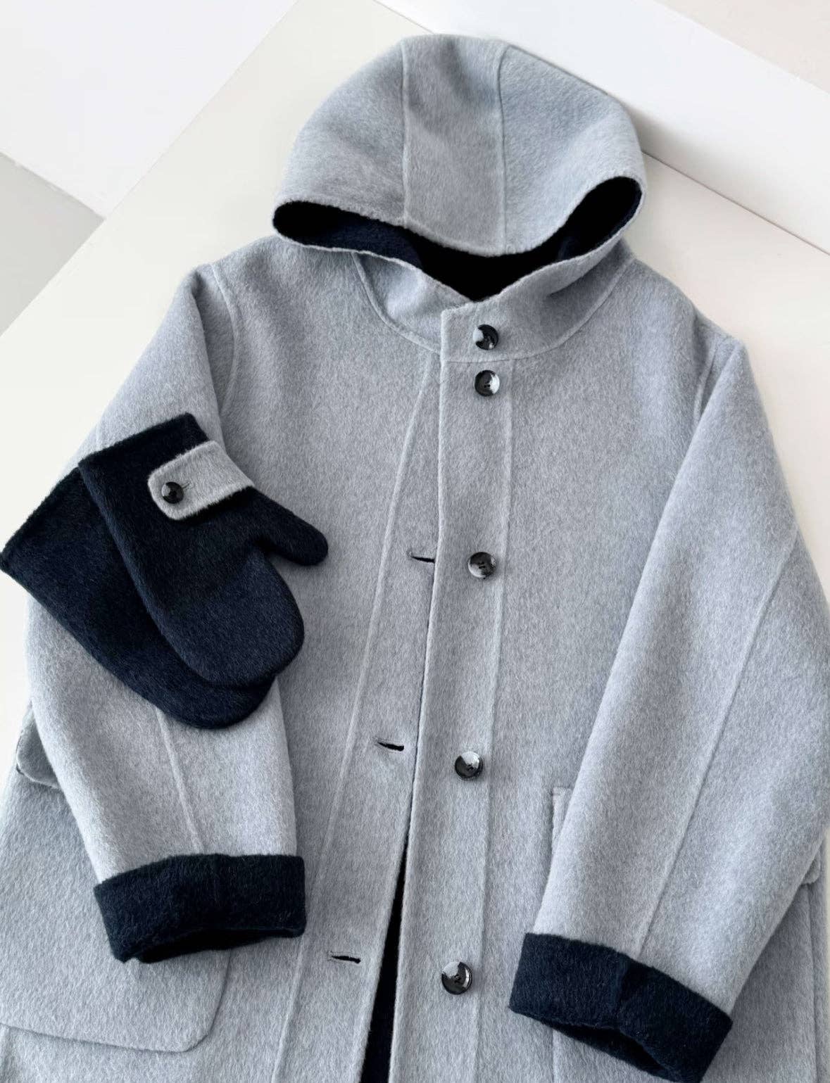 Wool Jacket with Mittens