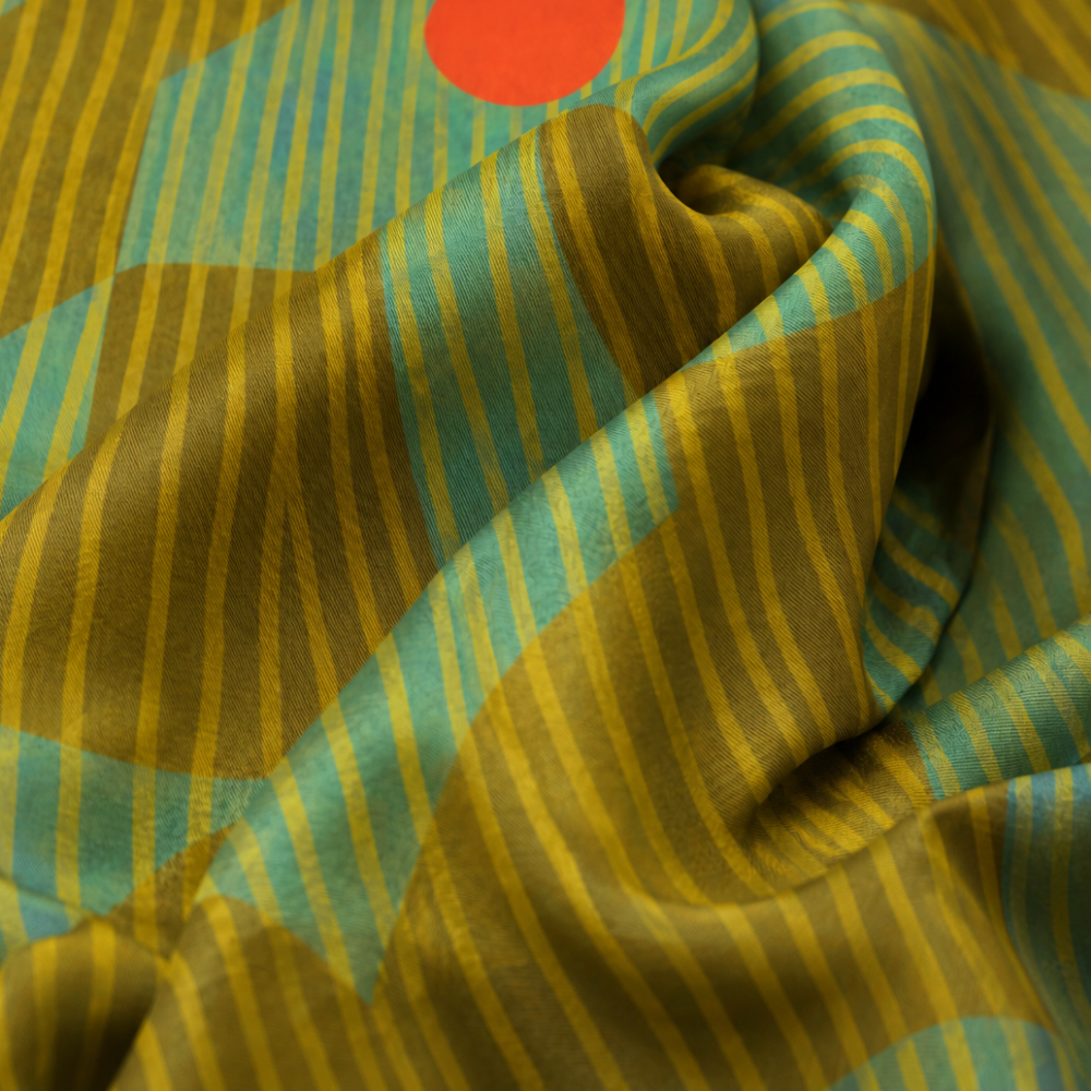 Voyager Scarf  - Rising Sun Geometric