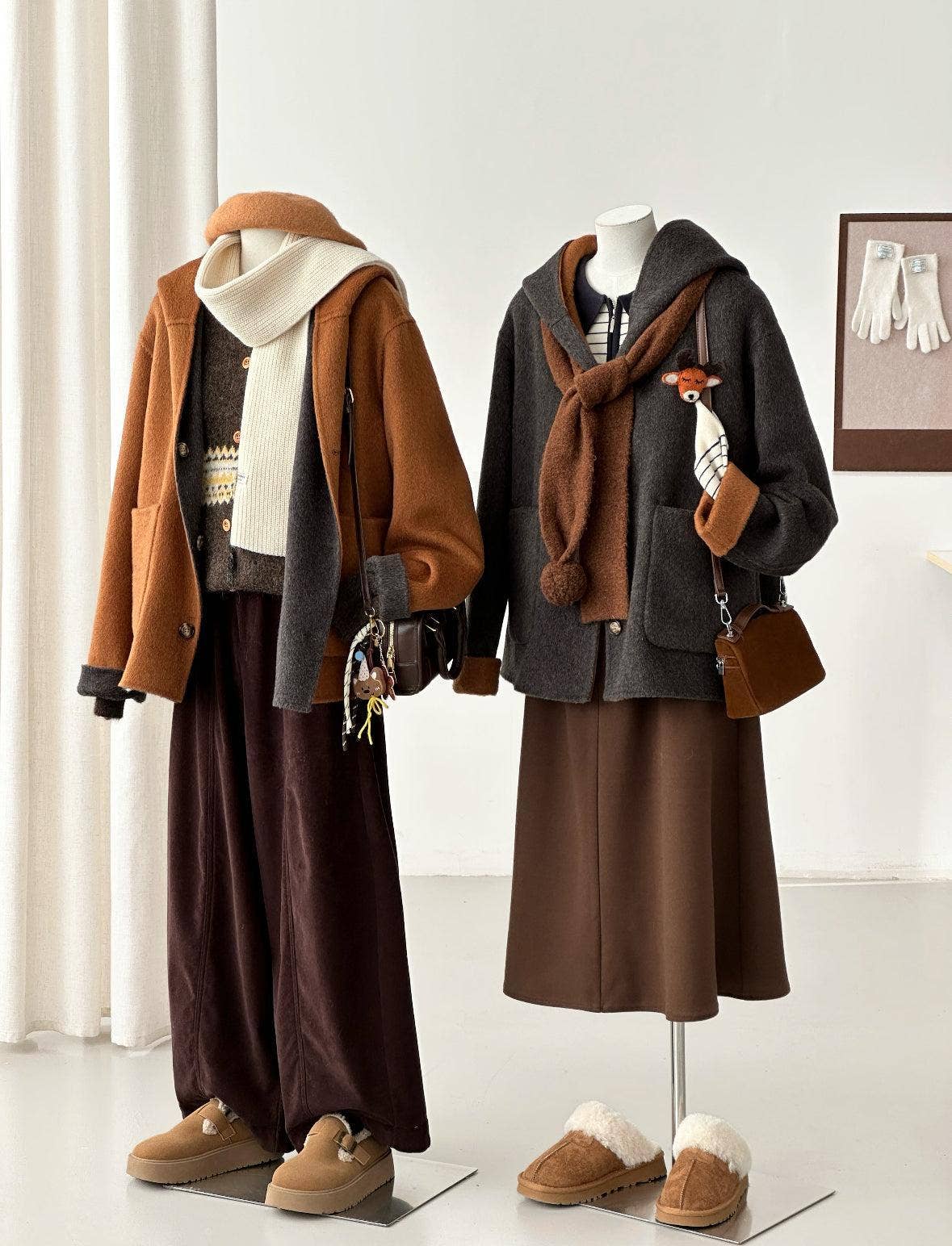 Milo Reversible Hooded Wool Jacket