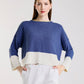 Clarice Contrast Hem Sweater
