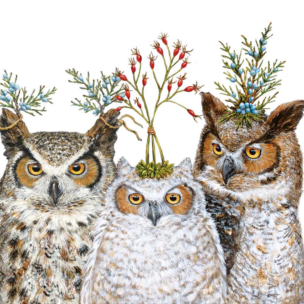 HOLIDAY HOOT Napkins