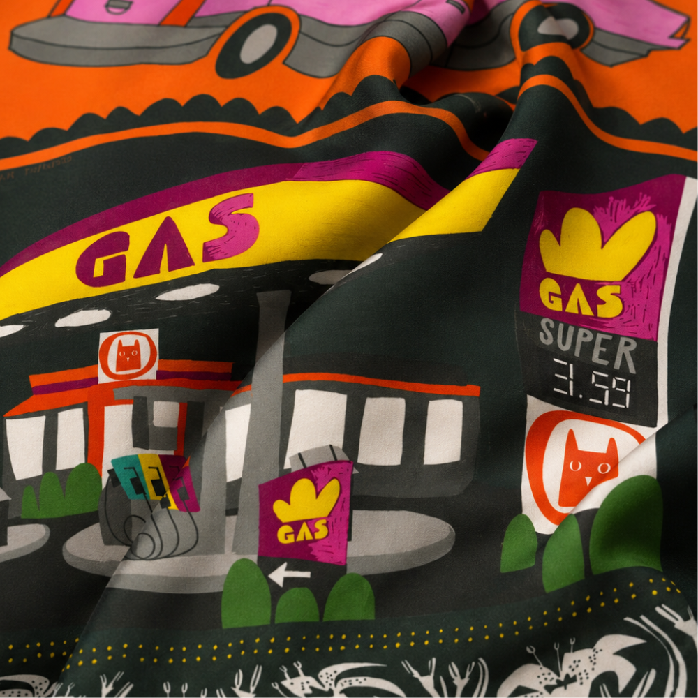 Voyager Scarf - Gas Station Scarf