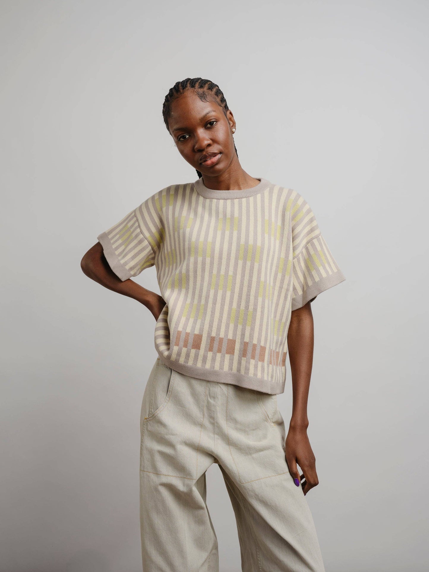 Bauhaus Short Sleeve Sweater Tee