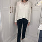 Cheryl Ribbed Linen Blend Sweater