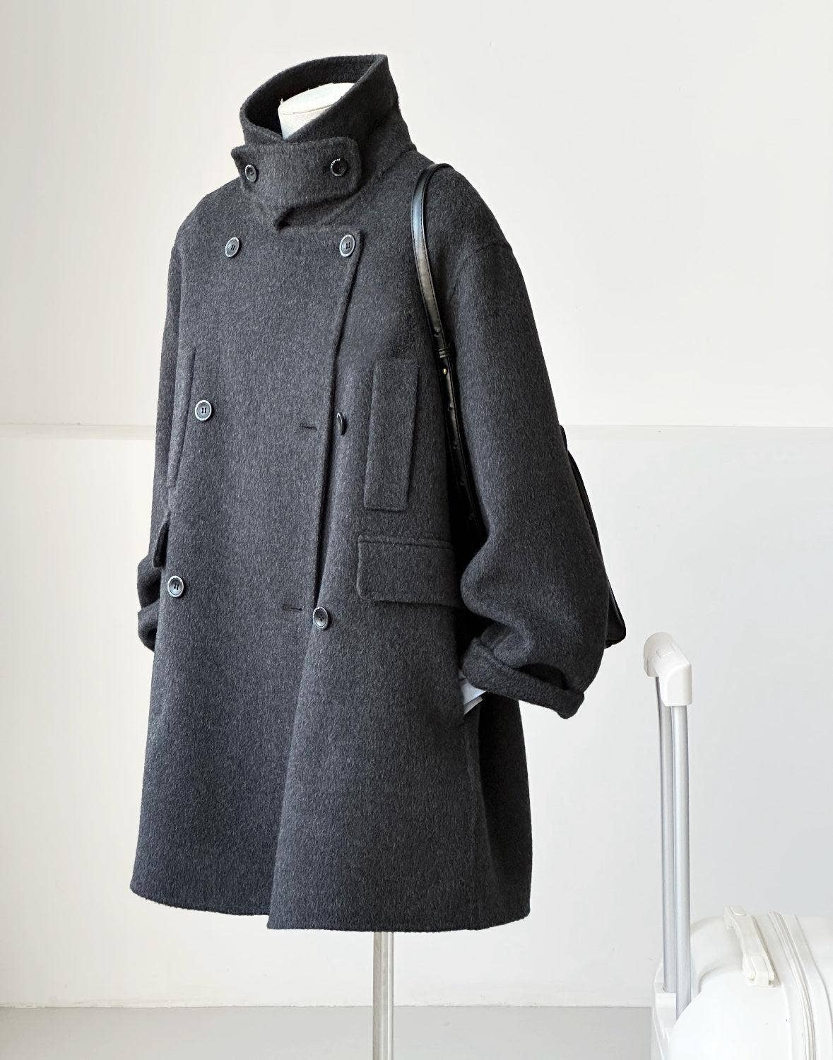 Double-Breasted Pea Coat