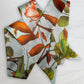 SKINNY SILK SCARF - Woodland Sky