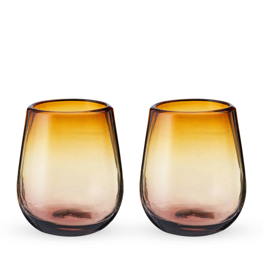 Segunda Vida Recycled Stemless Wine Glass