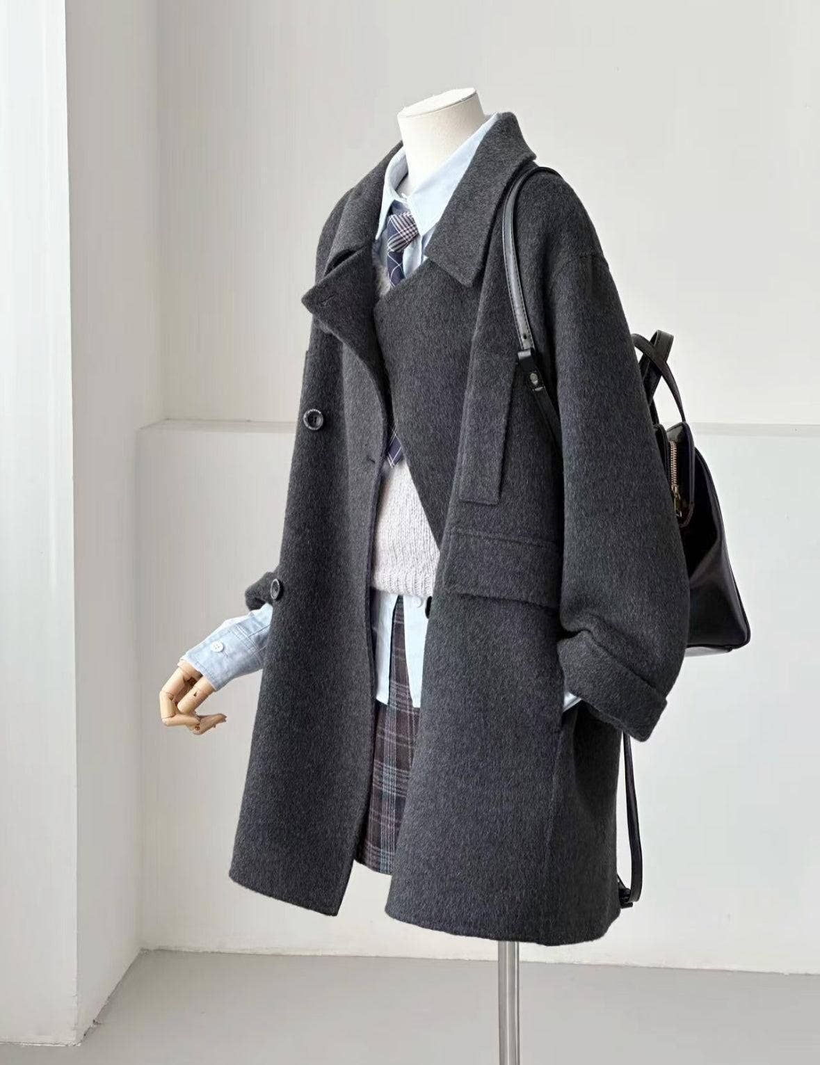 Double-Breasted Pea Coat