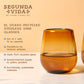 Segunda Vida Recycled Stemless Wine Glass