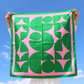Voyager Scarf - Green and Pink Geometric