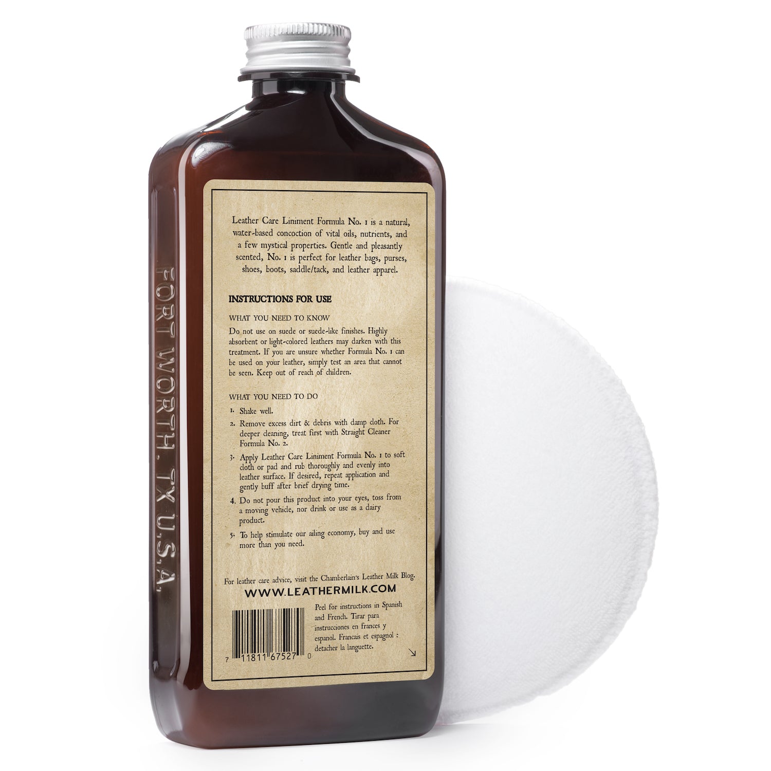 Leather Care Liniment No.1 - Turtle Ridge Gallery