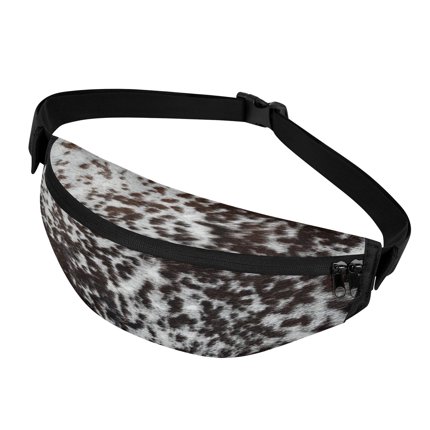 Faux cow hide Fanny Pack