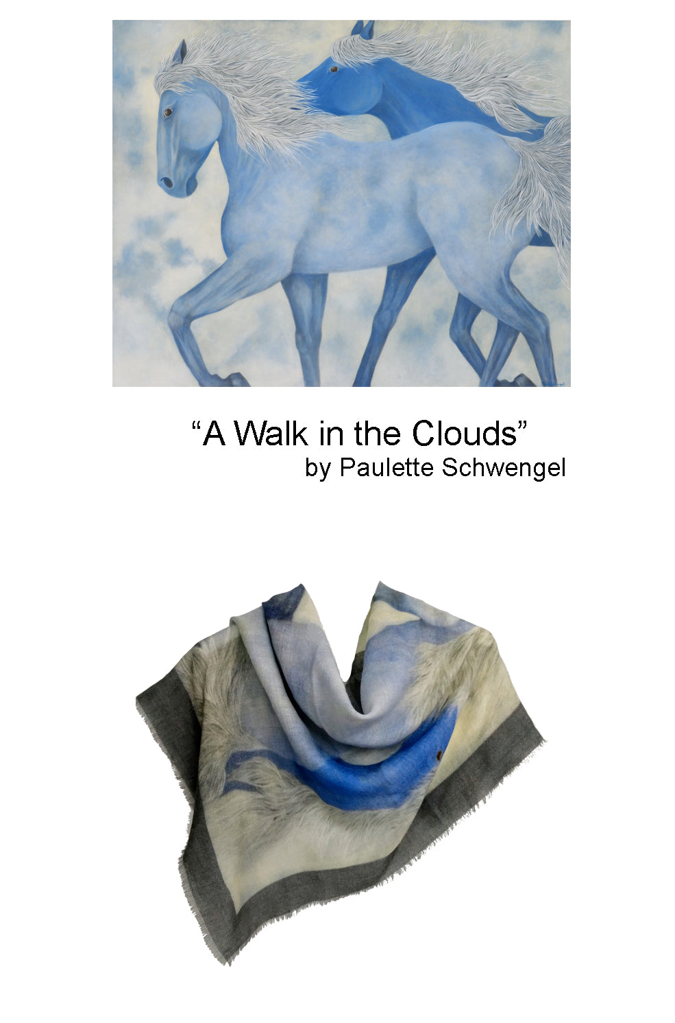 Art Scarf/Shawl - Turtle Ridge Gallery