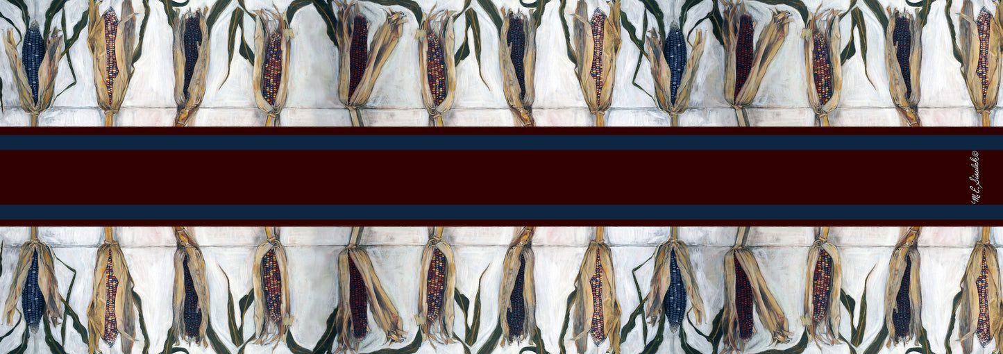 Art Scarf Corn Line Up Scarf