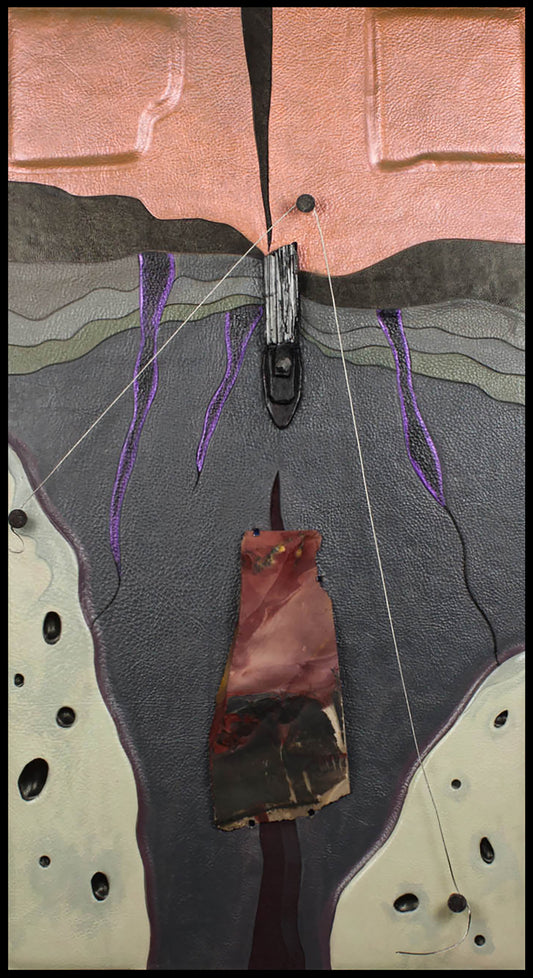 Mixed Media "Crag" - Turtle Ridge Gallery