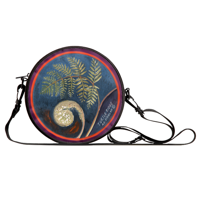 Canvas Round Art Bag - ME Originals - Turtle Ridge Gallery