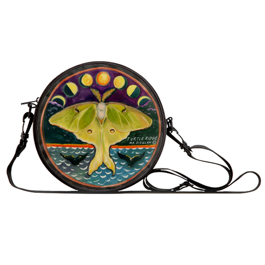Canvas Round Art Bag - ME Originals - Turtle Ridge Gallery